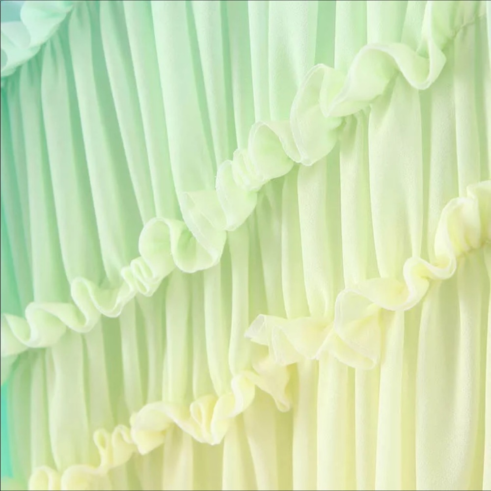 Rainbow Ombré Chiffon Coverup Duster RESTOCKED🎉 - Picture 14 of 16